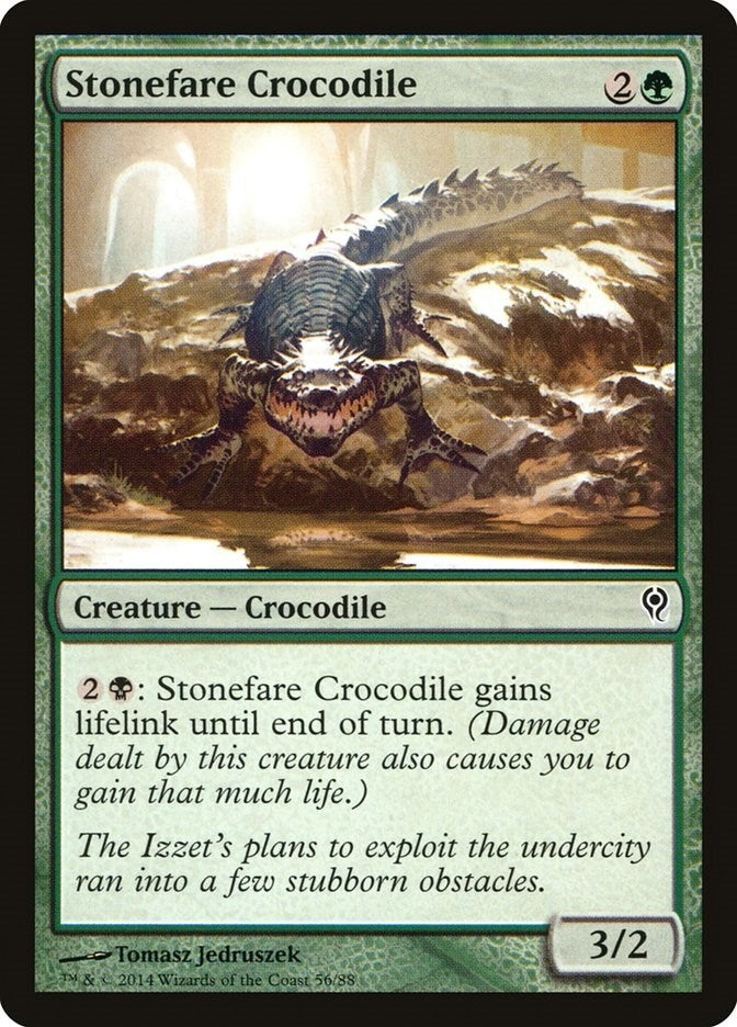 Image for Stonefare Crocodile (56) (Duel Decks: Jace vs. Vraska) - Magic: The Gathering