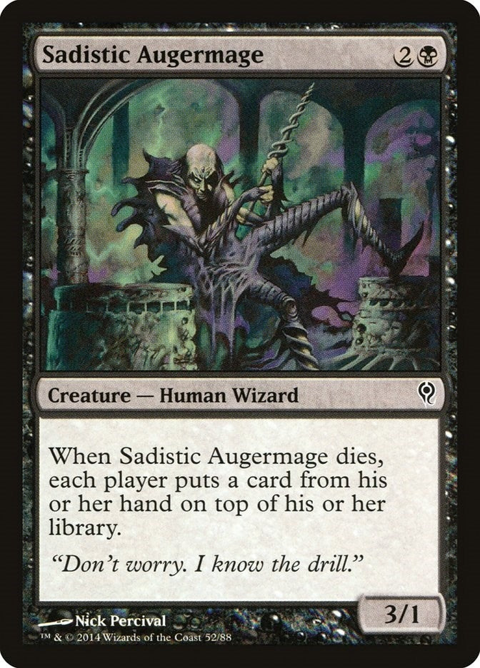 Image for Sadistic Augermage (52) (Duel Decks: Jace vs. Vraska) - Magic: The Gathering