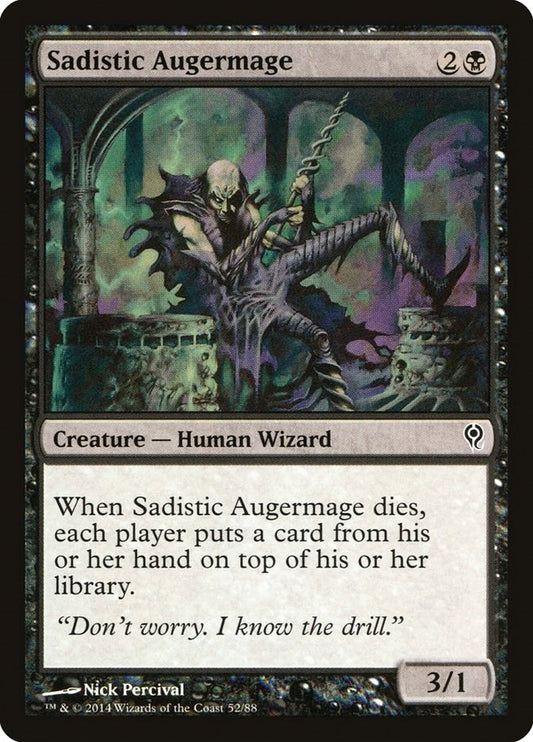 Image for Sadistic Augermage (52) (Duel Decks: Jace vs. Vraska) - Magic: The Gathering