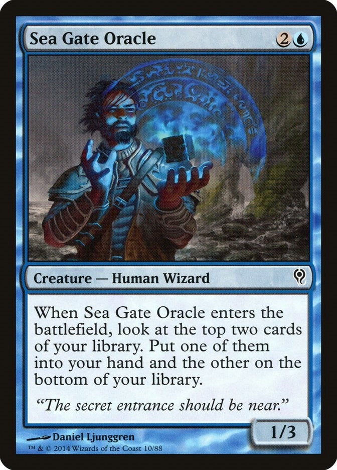Image for Sea Gate Oracle (10) (Duel Decks: Jace vs. Vraska) - Magic: The Gathering