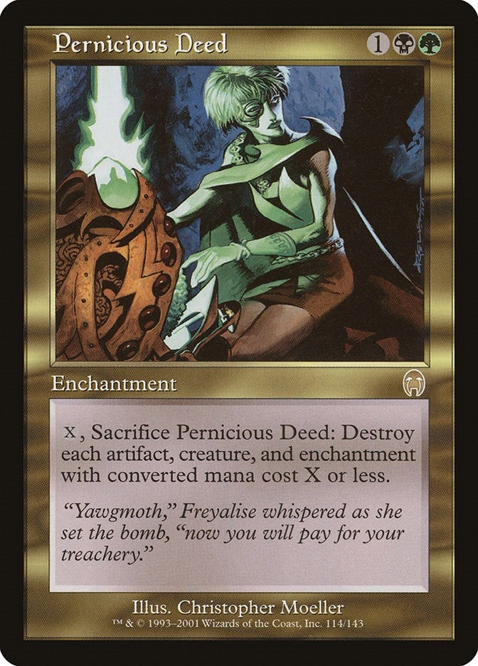 Image for Pernicious Deed (114) (Apocalypse) - Magic: The Gathering