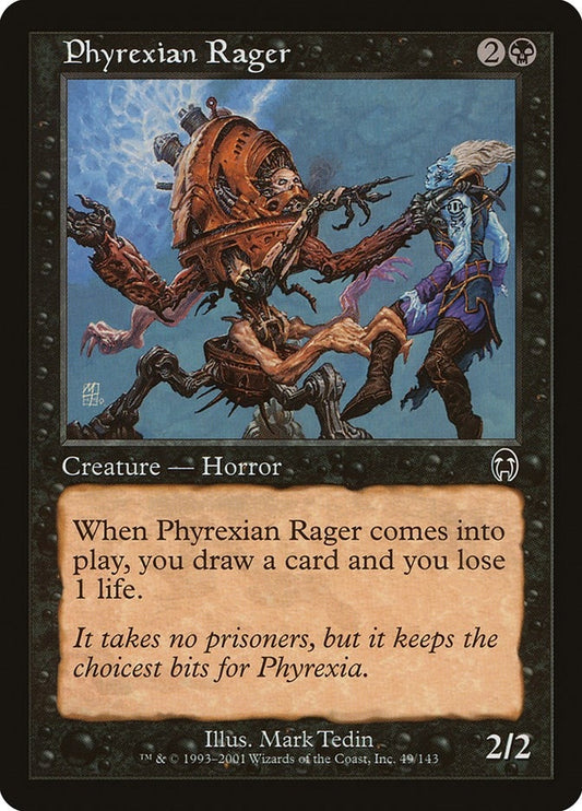 Image for Phyrexian Rager (49) (Apocalypse) - Magic: The Gathering