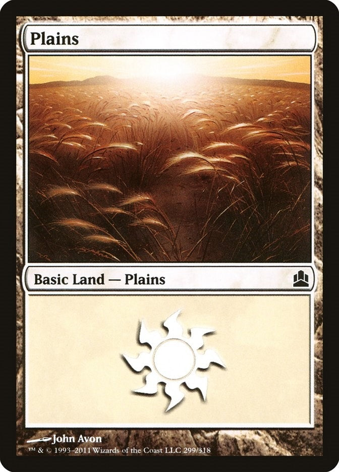Image for Plains (299) (299) (Commander) - Magic: The Gathering
