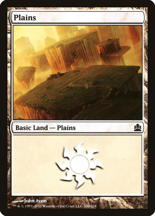 Image for Plains (300) (300) (Commander) - Magic: The Gathering