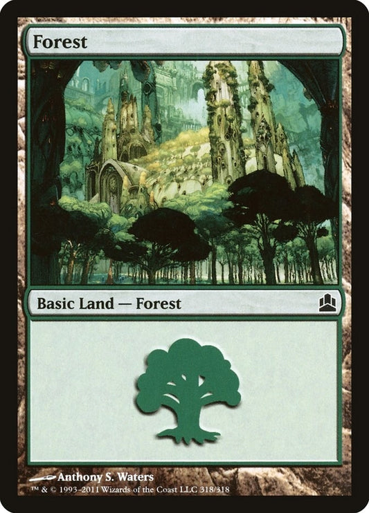 Image for Forest (318) (318) (Commander) - Magic: The Gathering
