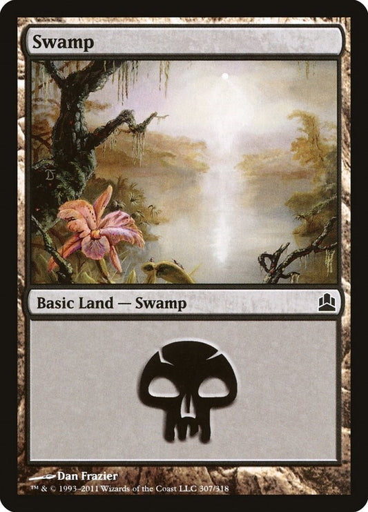 Image for Swamp (307) (307) (Commander) - Magic: The Gathering