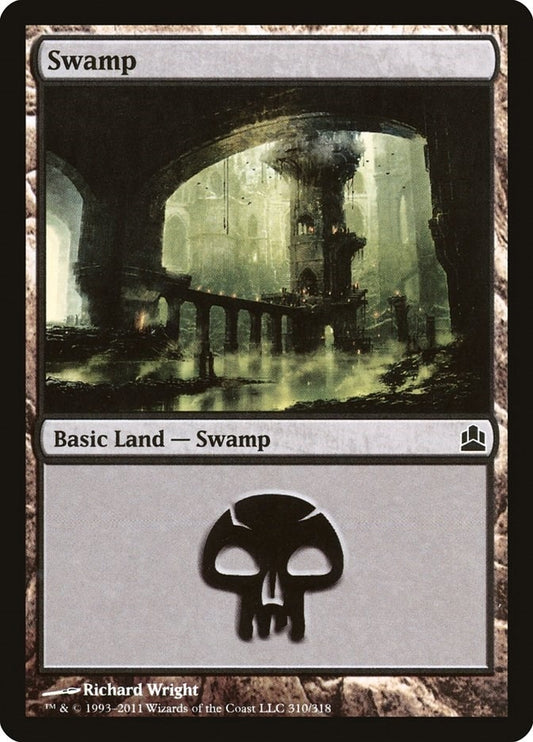 Image for Swamp (310) (310) (Commander) - Magic: The Gathering