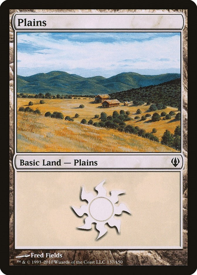 Image for Plains (137) (137) (Archenemy) - Magic: The Gathering