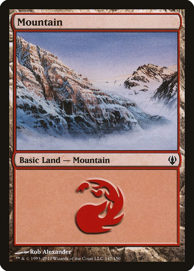 Image for Mountain (147) (147) (Archenemy) - Magic: The Gathering