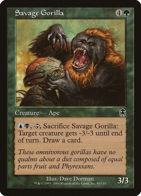 Image for Savage Gorilla (85) (Apocalypse) - Magic: The Gathering