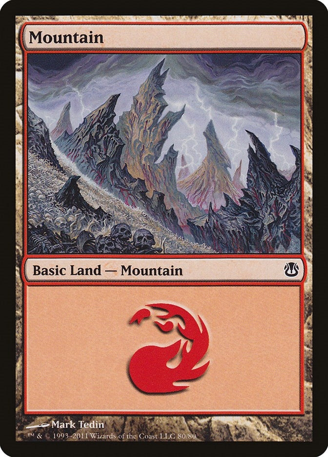Image for Mountain (80) (80) (Duel Decks: Ajani vs. Nicol Bolas) - Magic: The Gathering
