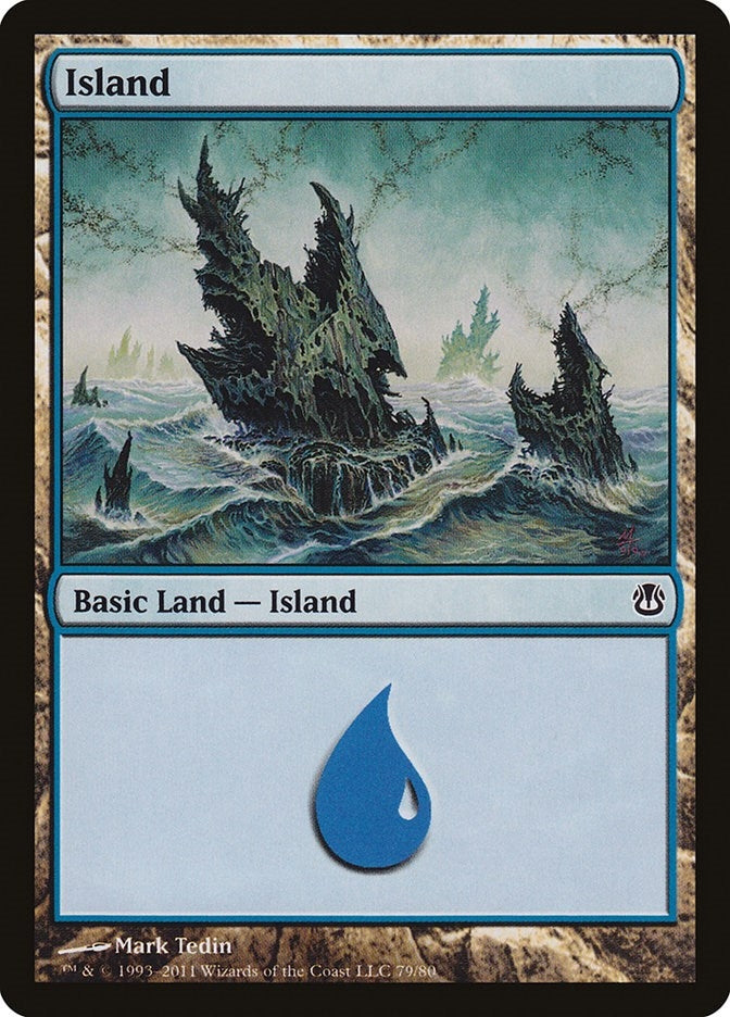 Image for Island (79) (79) (Duel Decks: Ajani vs. Nicol Bolas) - Magic: The Gathering