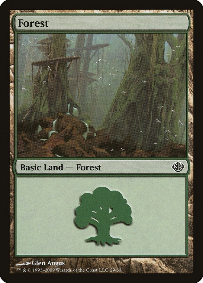 Image for Forest (29) (29) (Duel Decks: Garruk vs. Liliana) - Magic: The Gathering
