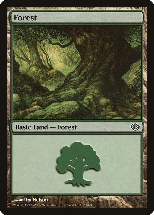 Image for Forest (31) (31) (Duel Decks: Garruk vs. Liliana) - Magic: The Gathering