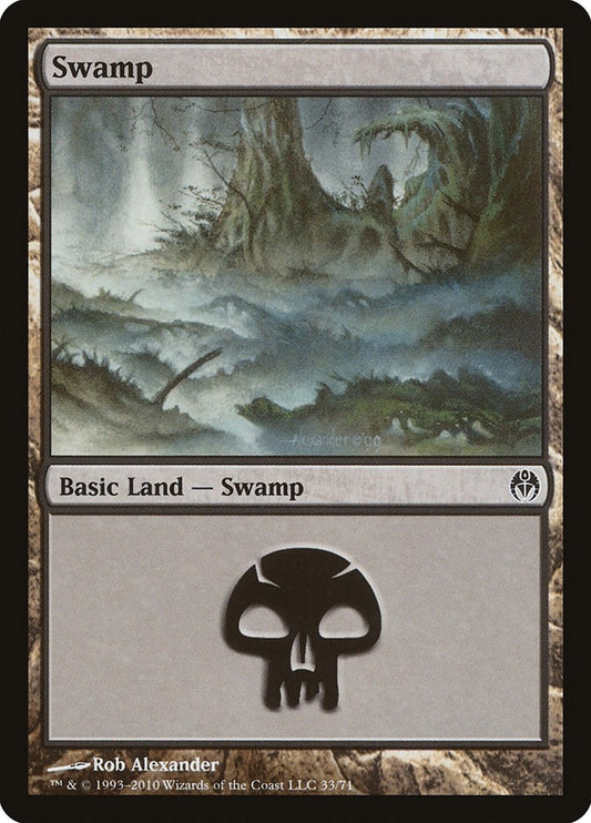 Image for Swamp (33) (33) (Duel Decks: Phyrexia vs. the Coalition) - Magic: The Gathering