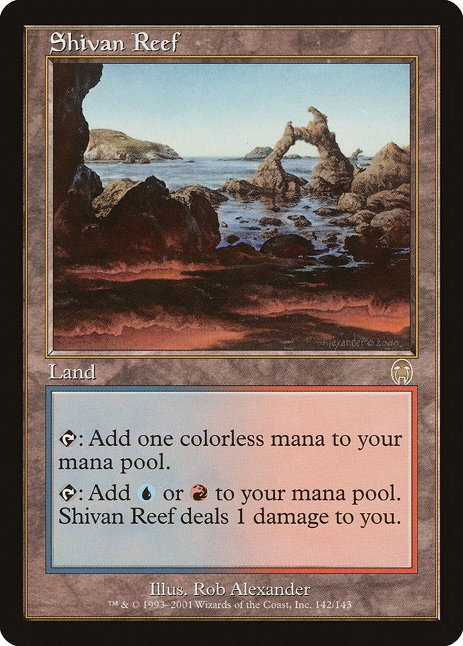 Image for Shivan Reef (142) (Apocalypse) - Magic: The Gathering