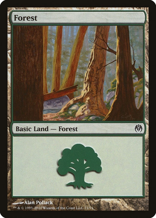 Image for Forest (71) (71) (Duel Decks: Phyrexia vs. the Coalition) - Magic: The Gathering