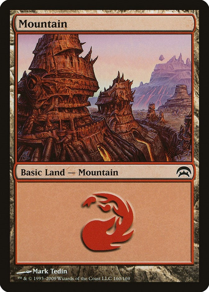 Image for Mountain (160) (160) (Planechase) - Magic: The Gathering