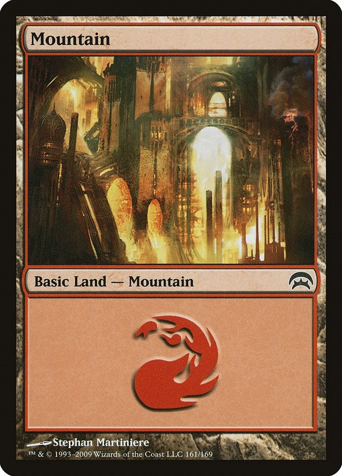 Image for Mountain (161) (161) (Planechase) - Magic: The Gathering