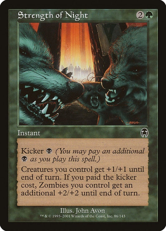 Image for Strength of Night (86) (Apocalypse) - Magic: The Gathering