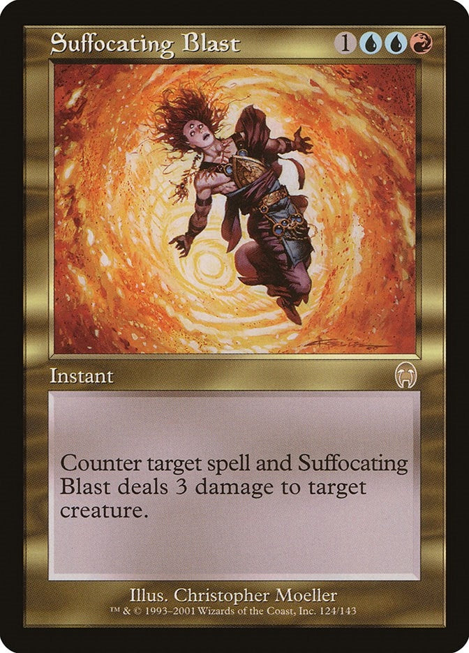 Image for Suffocating Blast (124) (Apocalypse) - Magic: The Gathering