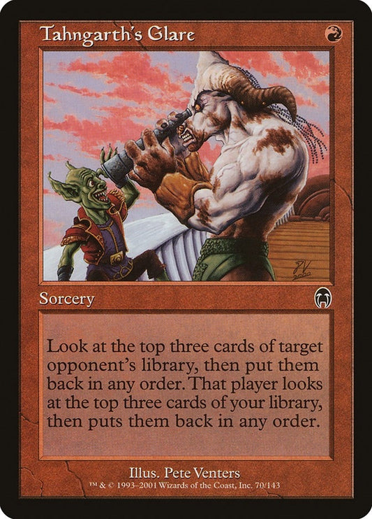 Image for Tahngarth's Glare (70) (Apocalypse) - Magic: The Gathering