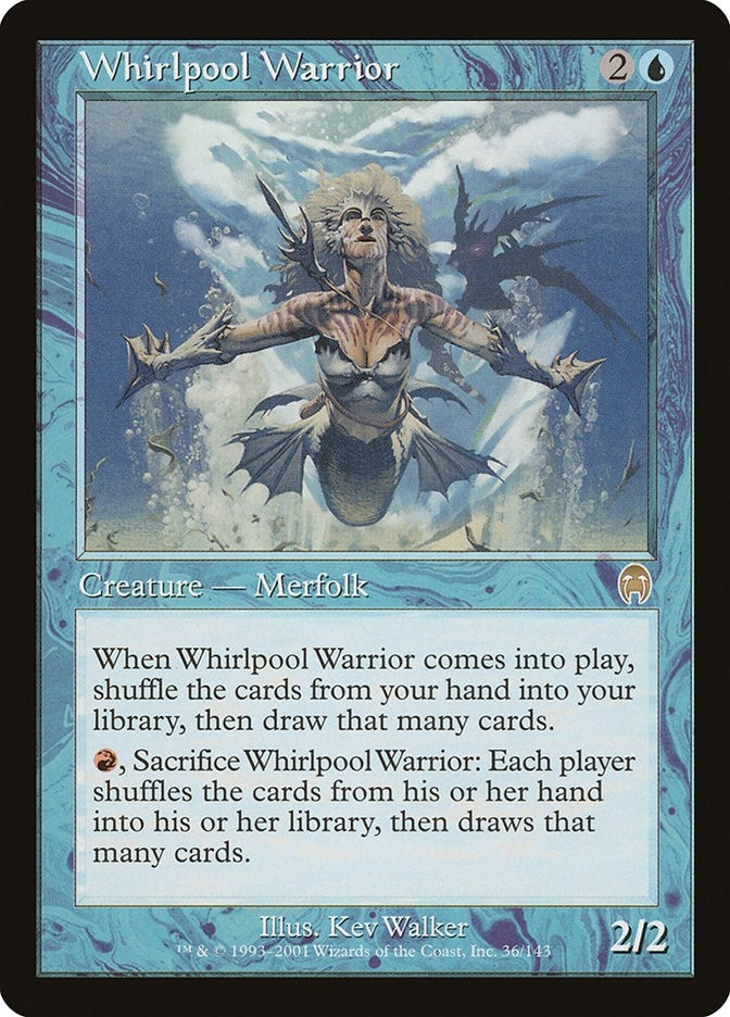 Image for Whirlpool Warrior (36) (Apocalypse) - Magic: The Gathering