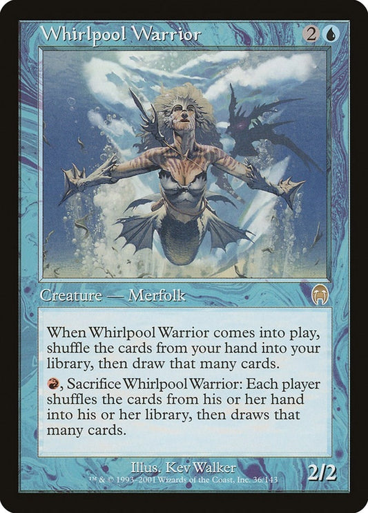 Image for Whirlpool Warrior (36) (Apocalypse) - Magic: The Gathering