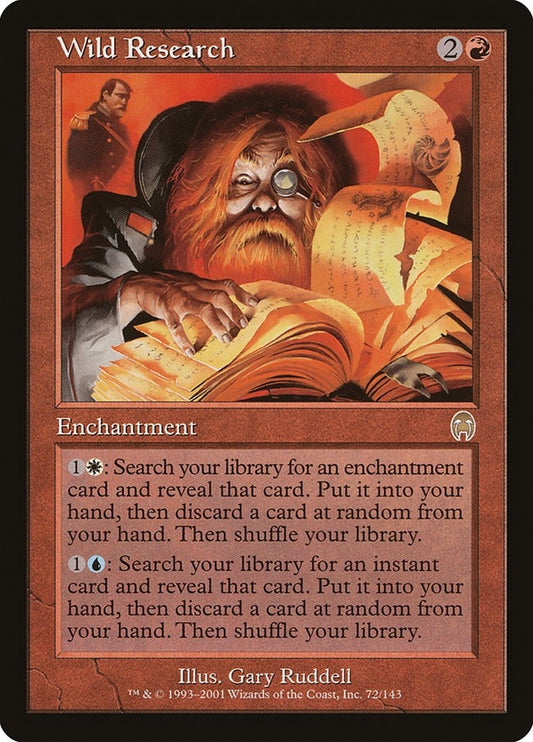 Image for Wild Research (72) (Apocalypse) - Magic: The Gathering