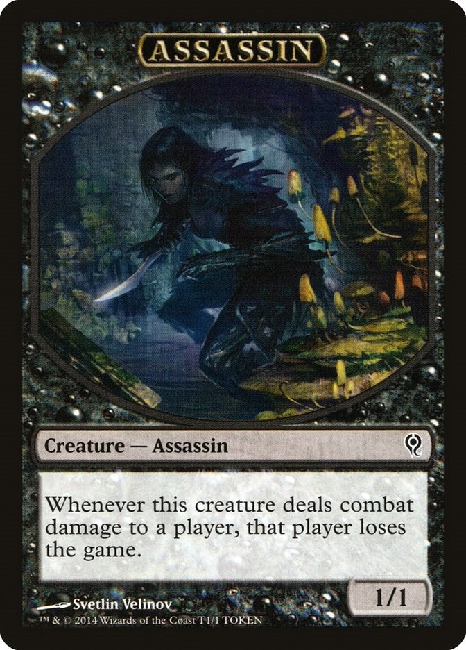 Image for Assassin Token (T1) (Duel Decks: Jace vs. Vraska) - Magic: The Gathering