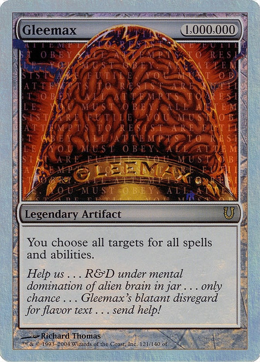 Image for Gleemax (Alternate Foil) (121) (Unhinged) - Magic: The Gathering