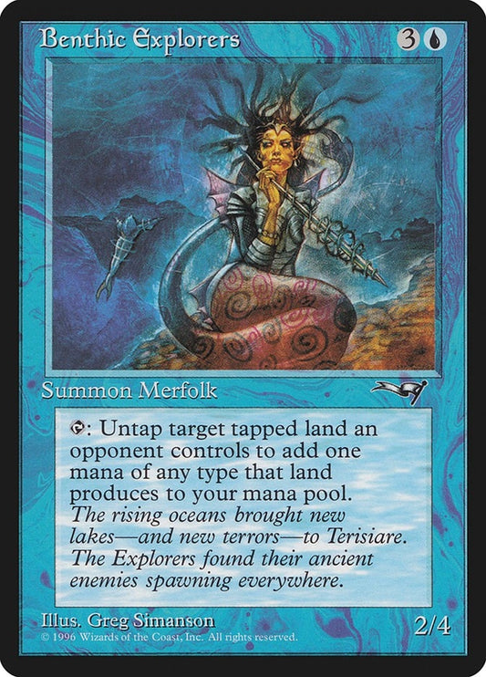 Image for Benthic Explorers (On the Rocks) (37) (Alliances) - Magic: The Gathering