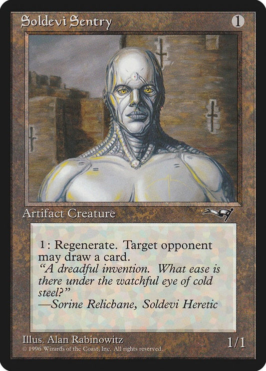 Image for Soldevi Sentry (Close-Up) (176) (Alliances) - Magic: The Gathering