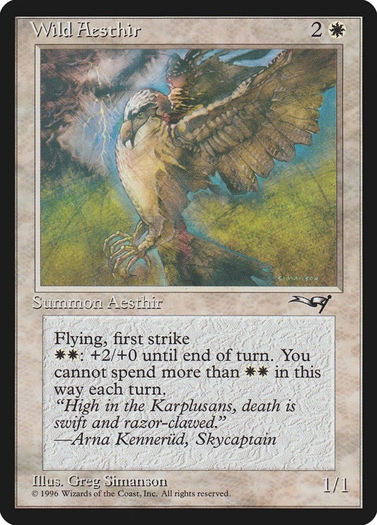 Image for Wild Aesthir (155) (Alliances) - Magic: The Gathering