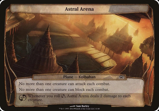 Image for Astral Arena (Planechase 2012) (11) (Oversize Cards) - Magic: The Gathering