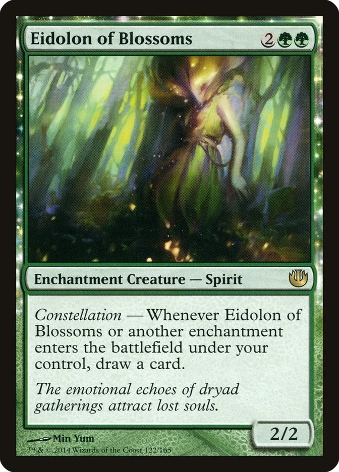 Image for Eidolon of Blossoms (122) (Journey Into Nyx) - Magic: The Gathering