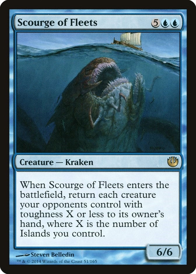 Image for Scourge of Fleets (51) (Journey Into Nyx) - Magic: The Gathering