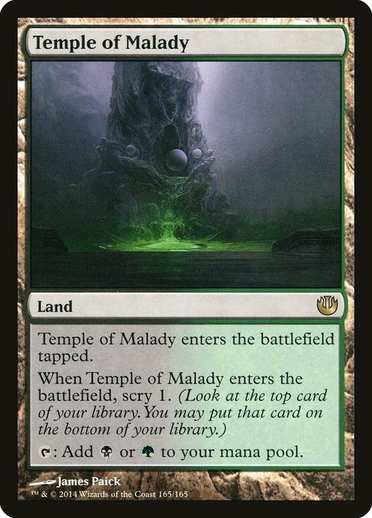 Image for Temple of Malady (165) (Journey Into Nyx) - Magic: The Gathering