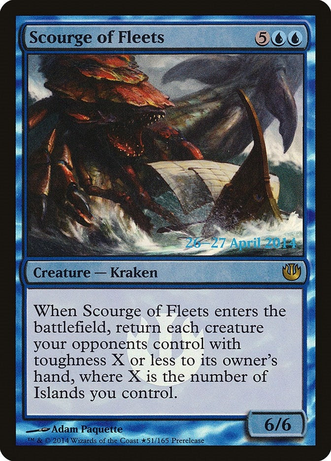 Image for Scourge of Fleets (51) (Prerelease Cards) - Magic: The Gathering