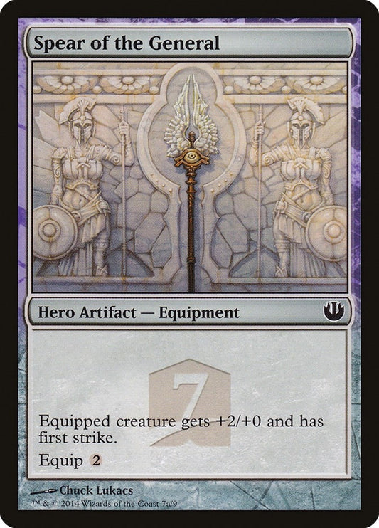 Image for Spear of the General (7a) (Hero's Path Promos) - Magic: The Gathering