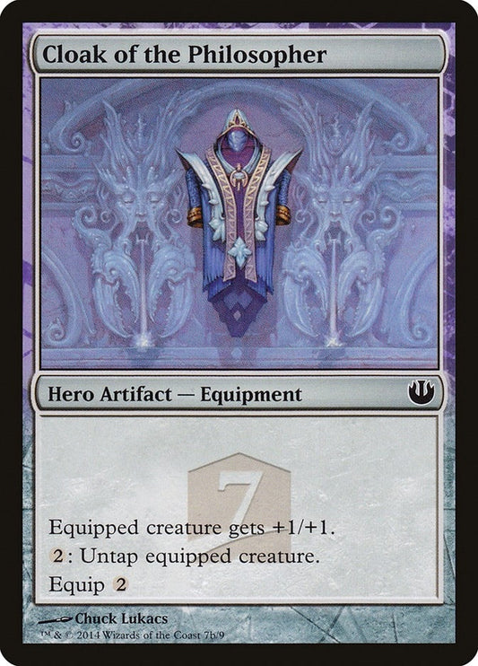 Image for Cloak of the Philosopher (7b) (Hero's Path Promos) - Magic: The Gathering