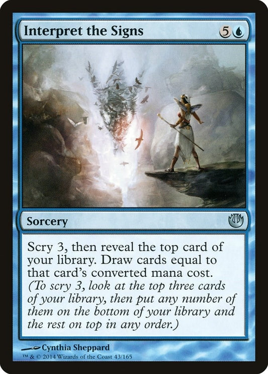 Image for Interpret the Signs (43) (Journey Into Nyx) - Magic: The Gathering