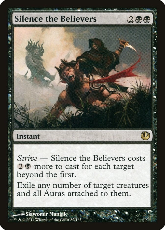 Image for Silence the Believers (82) (Journey Into Nyx) - Magic: The Gathering