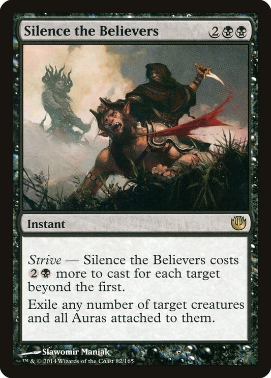Image for Silence the Believers (82) (Journey Into Nyx) - Magic: The Gathering