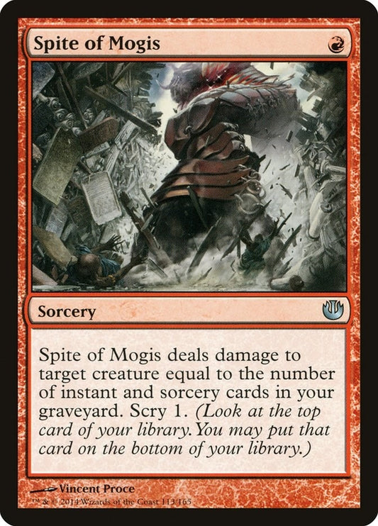 Image for Spite of Mogis (113) (Journey Into Nyx) - Magic: The Gathering