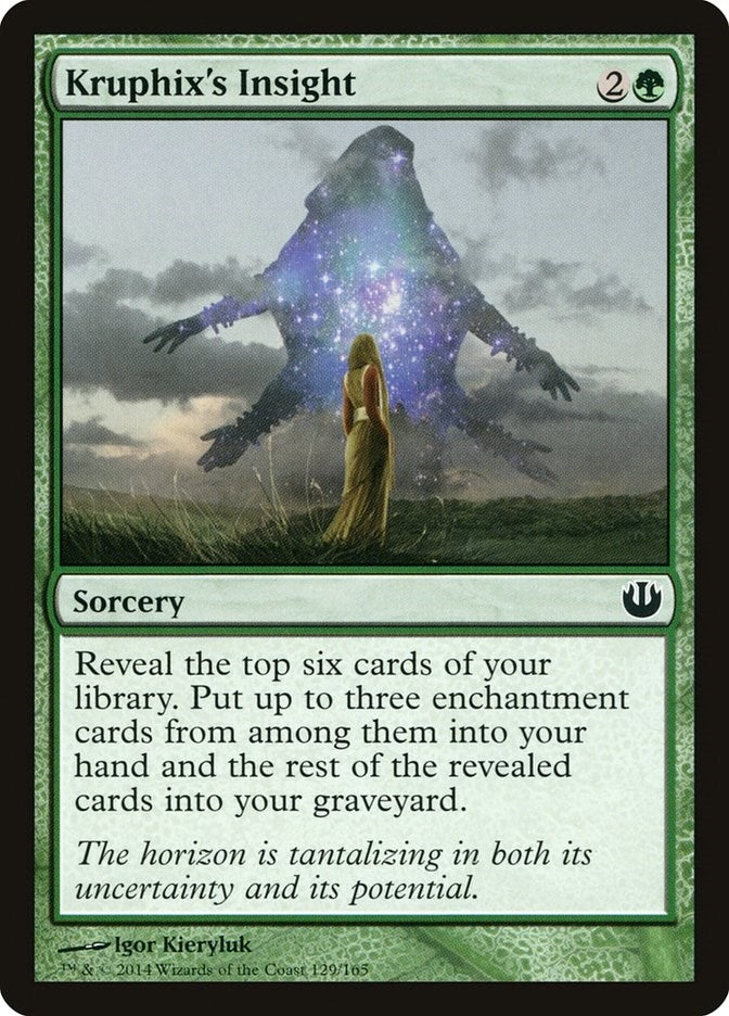 Image for Kruphix's Insight (129) (Journey Into Nyx) - Magic: The Gathering