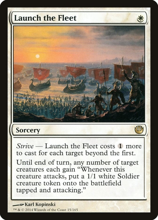 Image for Launch the Fleet (15) (Journey Into Nyx) - Magic: The Gathering