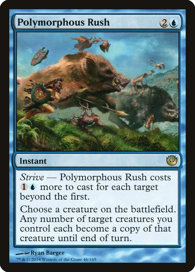 Image for Polymorphous Rush (46) (Journey Into Nyx) - Magic: The Gathering