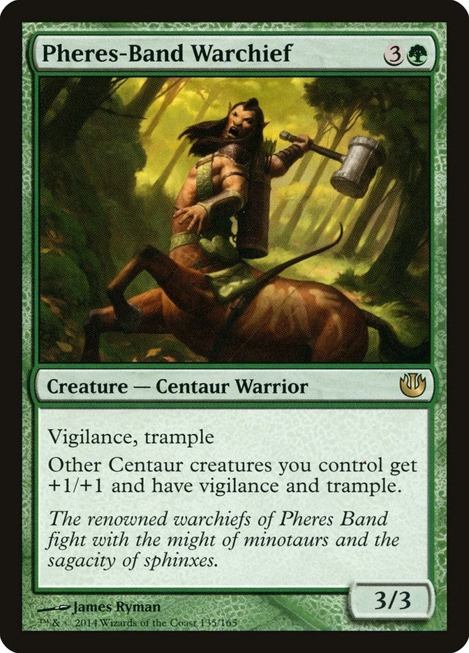 Image for Pheres-Band Warchief (135) (Journey Into Nyx) - Magic: The Gathering