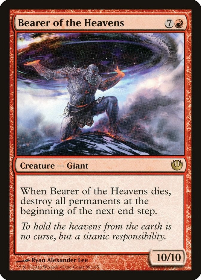 Image for Bearer of the Heavens (89) (Journey Into Nyx) - Magic: The Gathering
